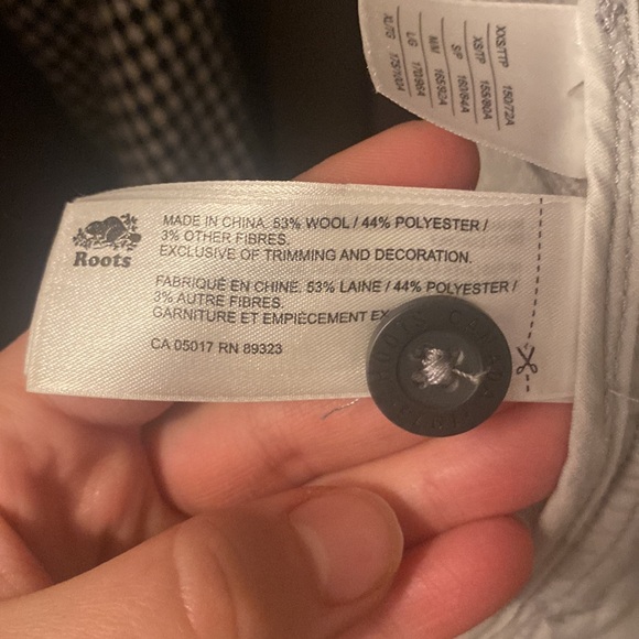 Roots oversized heather grey shacket - Picture 3 of 3